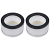 Vidaxl HEPA -Filter 2 PCs für Aschehereher waschbar