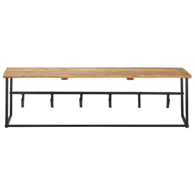 VIDAXL -Beschichtregal mit Regal 100x34x38 cm Festes Akazieholz