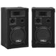 Vidaxl HiFi-Podium-Lautsprecher 2 St Passive Professional 800 W Schwarz