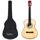 Vidaxl klassische Gitarre Einsteiger mit Tasche 3 4 36