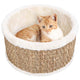 Vidaxl -Katzenkorb um 36 cm Seegras