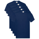 VidaXL Hemd 5 Stück blau 5xl Baumwolle - afbeelding 1