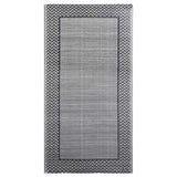 VIDAXL Outside Rug 80x150 cm pp grau - afbeelding 2