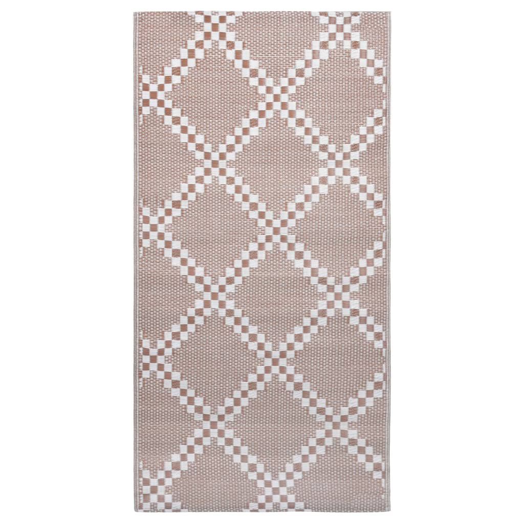 VIDAXL Outside Rug 80x150 cm pp Brown