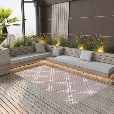 VIDAXL Outside Rug 80x150 cm pp Brown