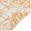 Vidaxl außerhalb des Teppichs 190x290 cm PP Orange und Weiß