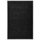 VIDAXL Fußmatte waschbarer 60x90 cm schwarz