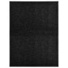 VIDAXL PORTOMAT WASSABLE 90x120 cm Schwarz