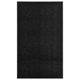VIDAXL -Türmatte waschbarer 90x150 cm schwarz