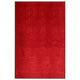 VIDAXL PORTOMAT WASSABLE 120 x 180 cm Rot