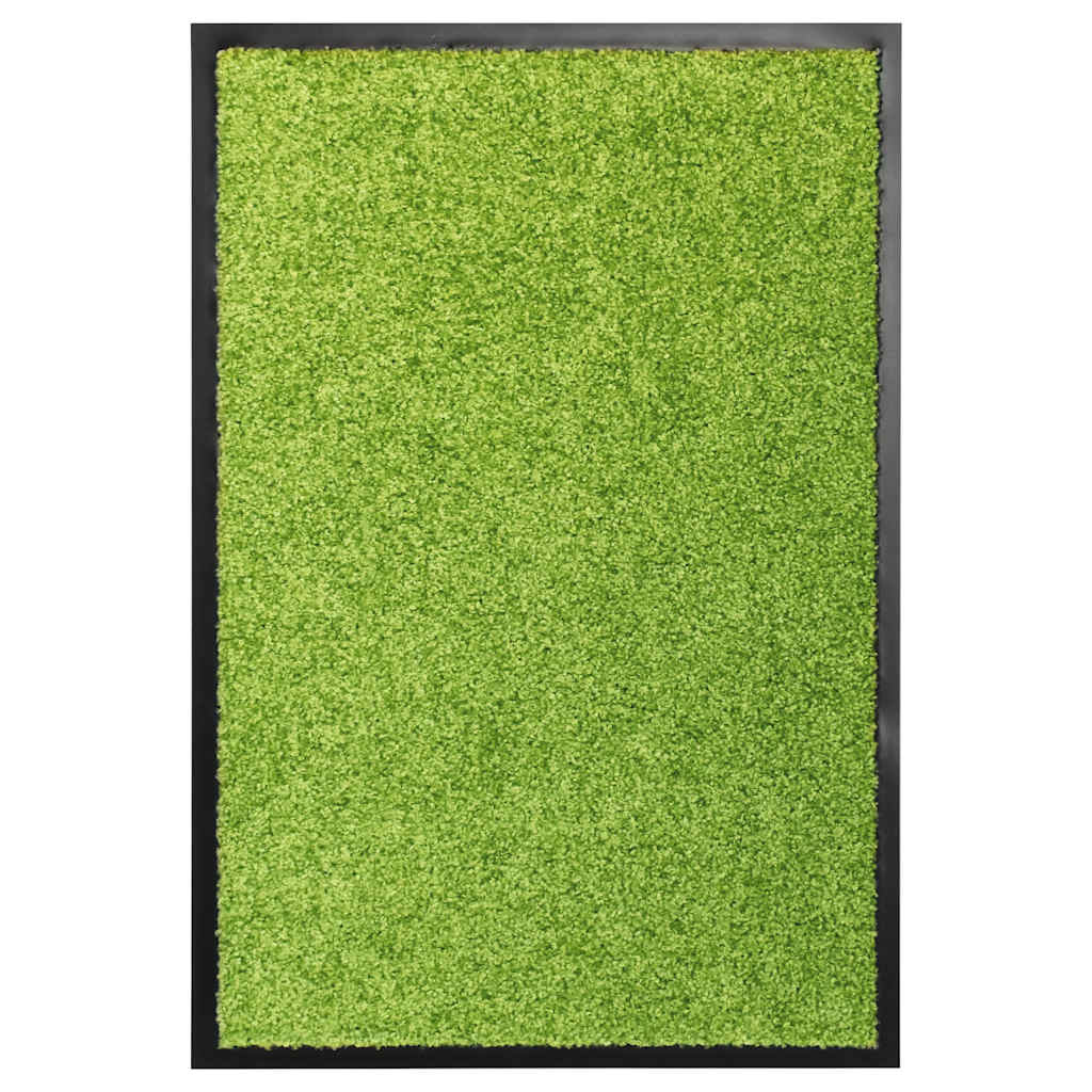 VIDAXL PORTOMAT WASSABLE 40x60 cm Grün