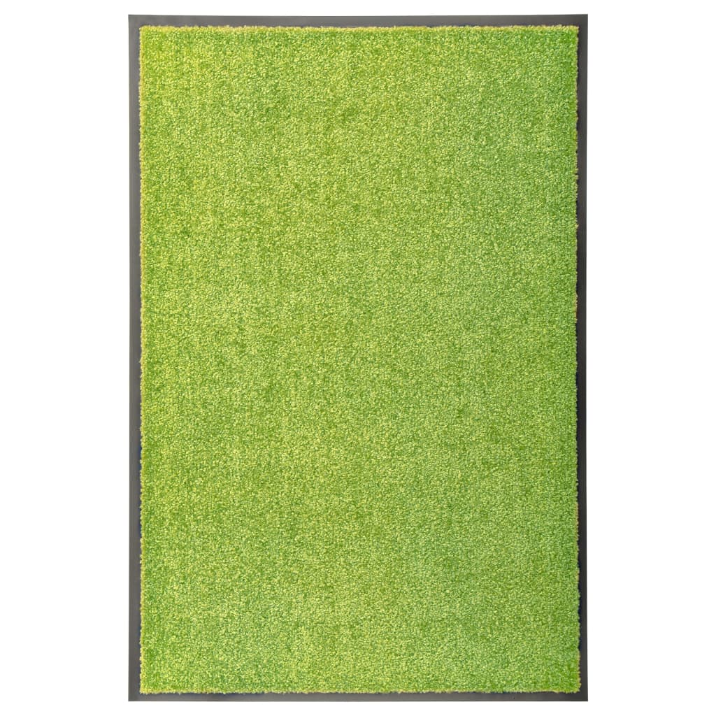 VIDAXL PORTOMAT WASSABLE 60x90 cm Grün
