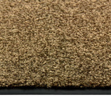 VIDAXL Fußmatten waschbarer 60x90 cm braun - afbeelding 3