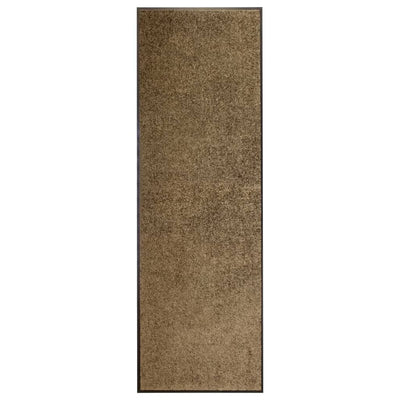 VIDAXL PORTOMAT WASSABLE 60x180 cm BROWN
