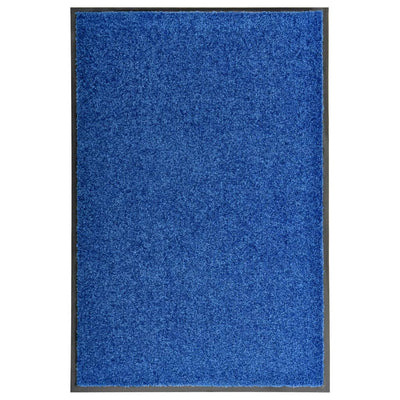 VIDAXL PORTOMAT WASSABLE 60x90 cm Blau