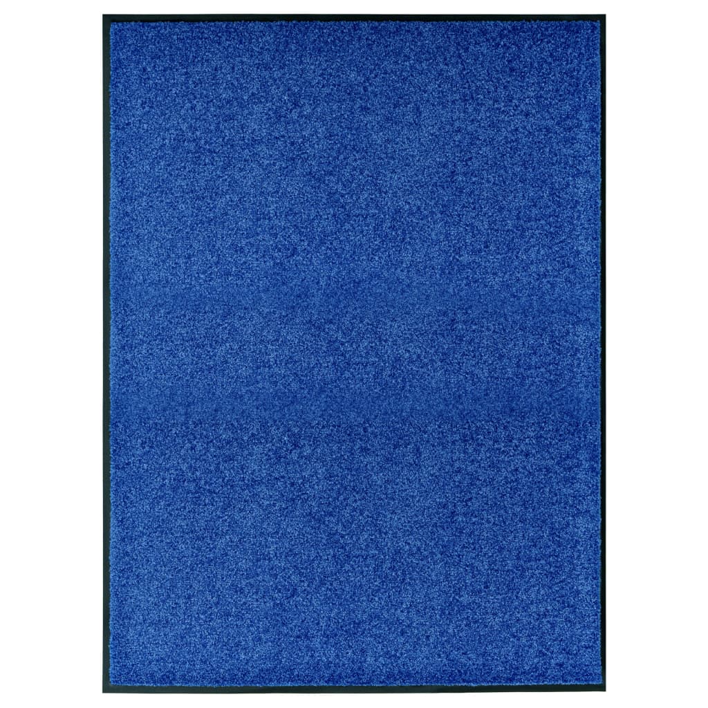 VIDAXL PORTOMAT WASSABLE 90x120 cm Blau