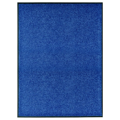 VIDAXL PORTOMAT WASSABLE 90x120 cm Blau