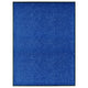VIDAXL PORTOMAT WASSABLE 90x120 cm Blau