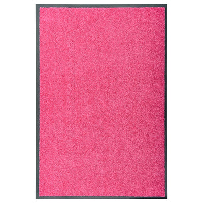 VIDAXL PORTOMAT WASSABLE 60x90 cm Pink