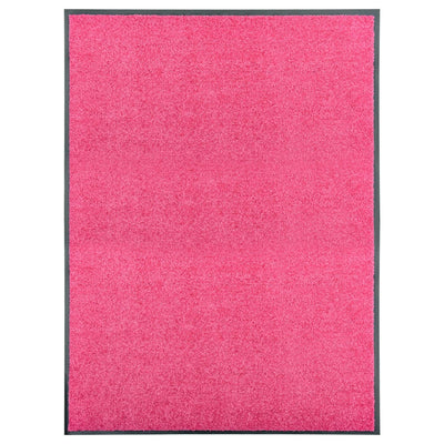 VIDAXL PORTOMAT WASSABLE 90x120 cm Pink