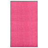 VIDAXL PORTOMAT WASSABLE 90x150 cm Pink