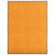 VIDAXL PORTOMAT WASSABLE 90x120 cm Orange