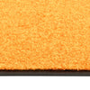 VIDAXL PORTOMAT WASSABLE 90x120 cm Orange