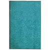 Vidaxl Doormat Waschable 120x180 cm Cyan