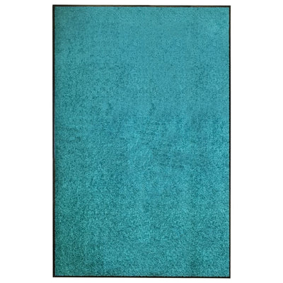 Vidaxl Doormat Waschable 120x180 cm Cyan