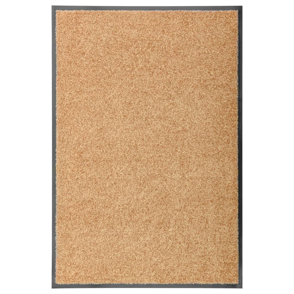 VIDAXL PORTORAT WASSABLE 60x90 cm Creme