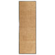 VIDAXL PORTOMAT WASSABLE 60x180 cm Creme