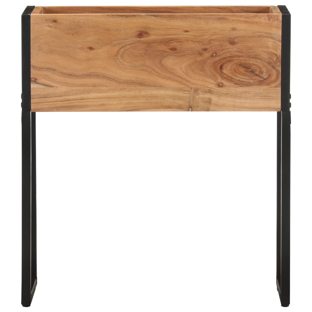VIDAXL -Planungsbox 60x20x68 cm Solid Acaciahout