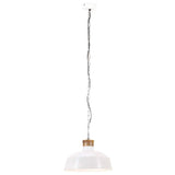 Vidaxl Hanging Lamp Industrial E27 58 cm Weiß - afbeelding 3