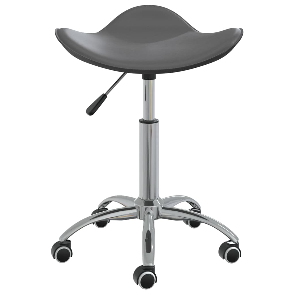 VidaXL Salonhocker Kunstleder grau