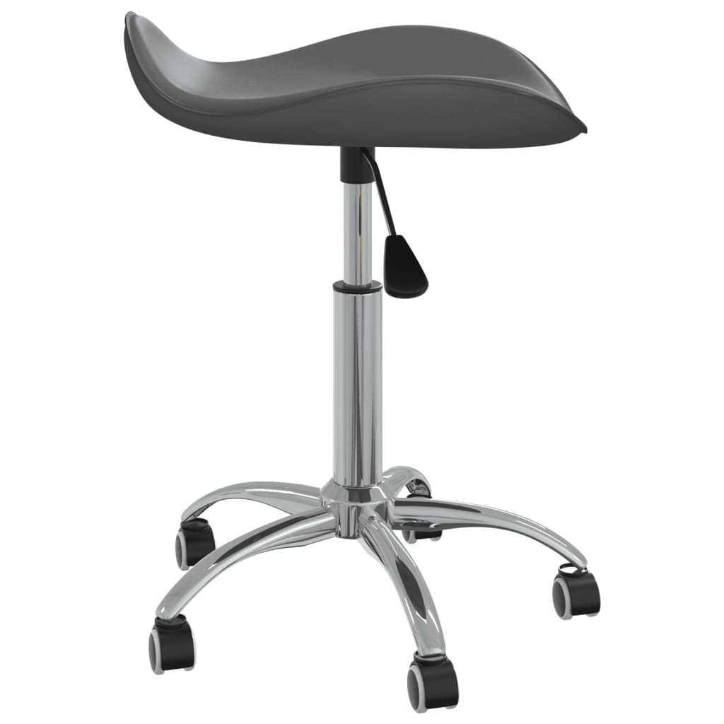 VidaXL Salonhocker Kunstleder grau