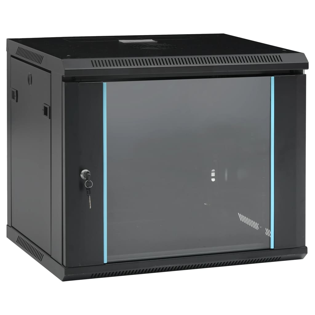 VIDAXL -Netzwerkschrank für an der Wand 9 Uhr 19 IP20 600x450x510 mm