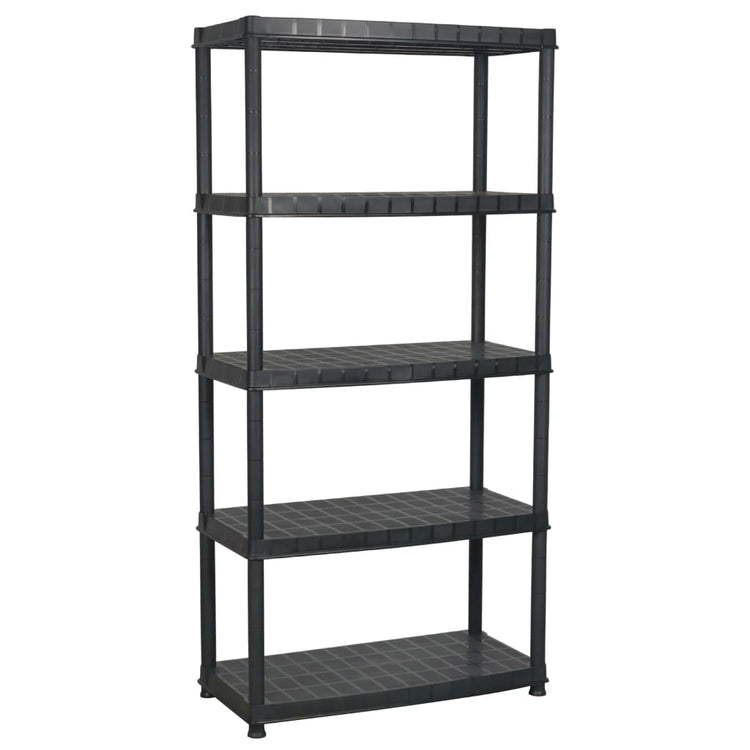 VIDAXL-LAGER RAKE 5-LAYER 91.5X45.7X185 CM KLASTIK SCHLABLICH