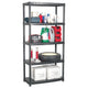 VIDAXL-LAGER RAKE 5-LAYER 91.5X45.7X185 CM KLASTIK SCHLABLICH