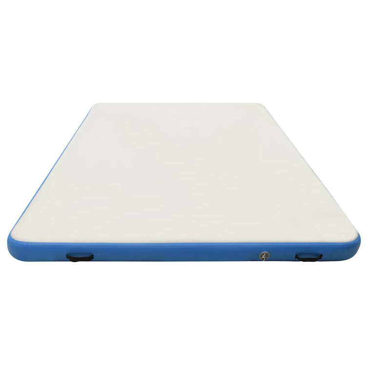 Vidaxl leicht aufblasbar 200x150x15 cm blau und weiß