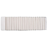 Vidaxl Lounger Kissen Wildleder Creme gefärbt - afbeelding 2