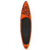 Vidaxl Stand Up Paddleboard Set aufblasbare 305x76x15 cm Orange - afbeelding 3
