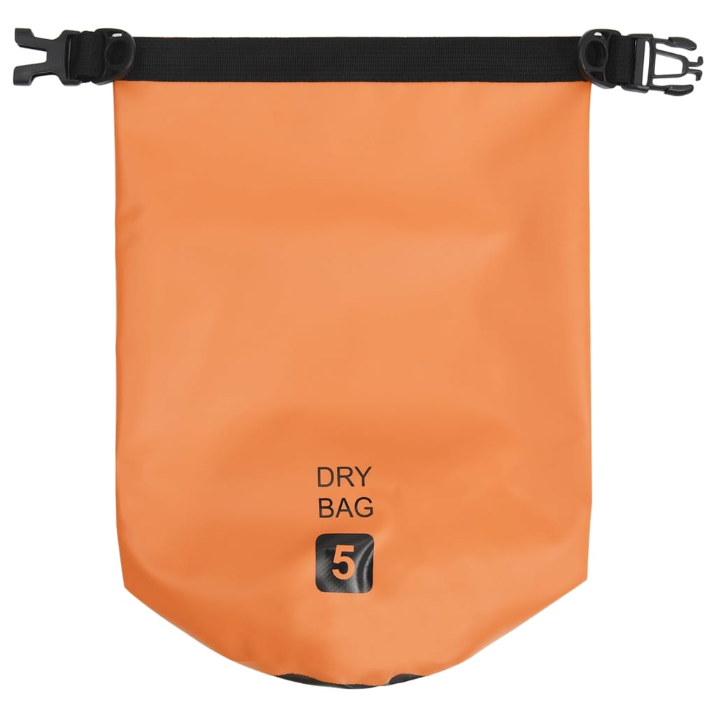 VidaXL Packsack 5 L PVC orange