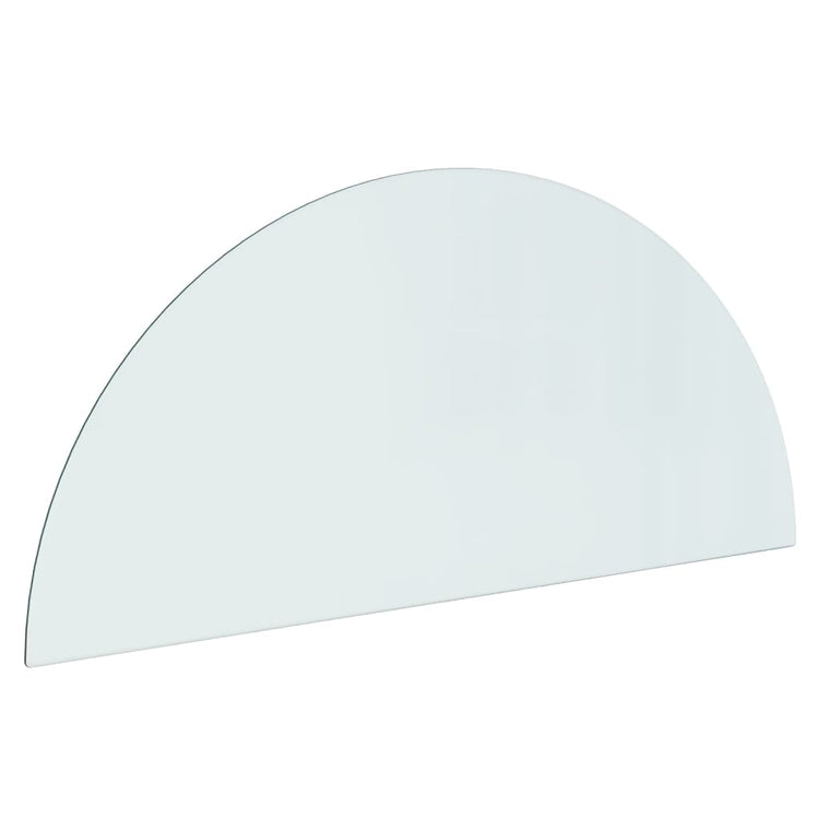 VIDAXL -Glasplatte für Kamin halbe 1200 x 500 mm