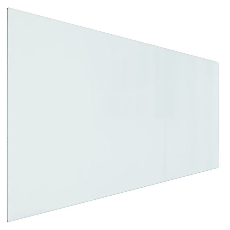 VIDAXL -Glasplattenkamin rechteckig 120 x 60 cm