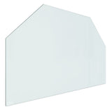 VIDAXL Glassplatten Kamin hexagonal 80x50 cm - afbeelding 2