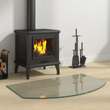 VIDAXL -Glasplattenkamin 80x50 cm - afbeelding 1