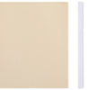 Vidaxl Garden Screens 4 ST 35x0,19 M PVC Cream -Colored