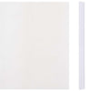 Vidaxl Garden Screen 70x0,19 M PVC Weiß