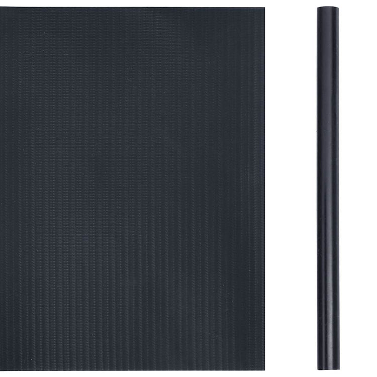 Vidaxl Garden Screen 35x0.19 M PVC Matte Dunkelgrau