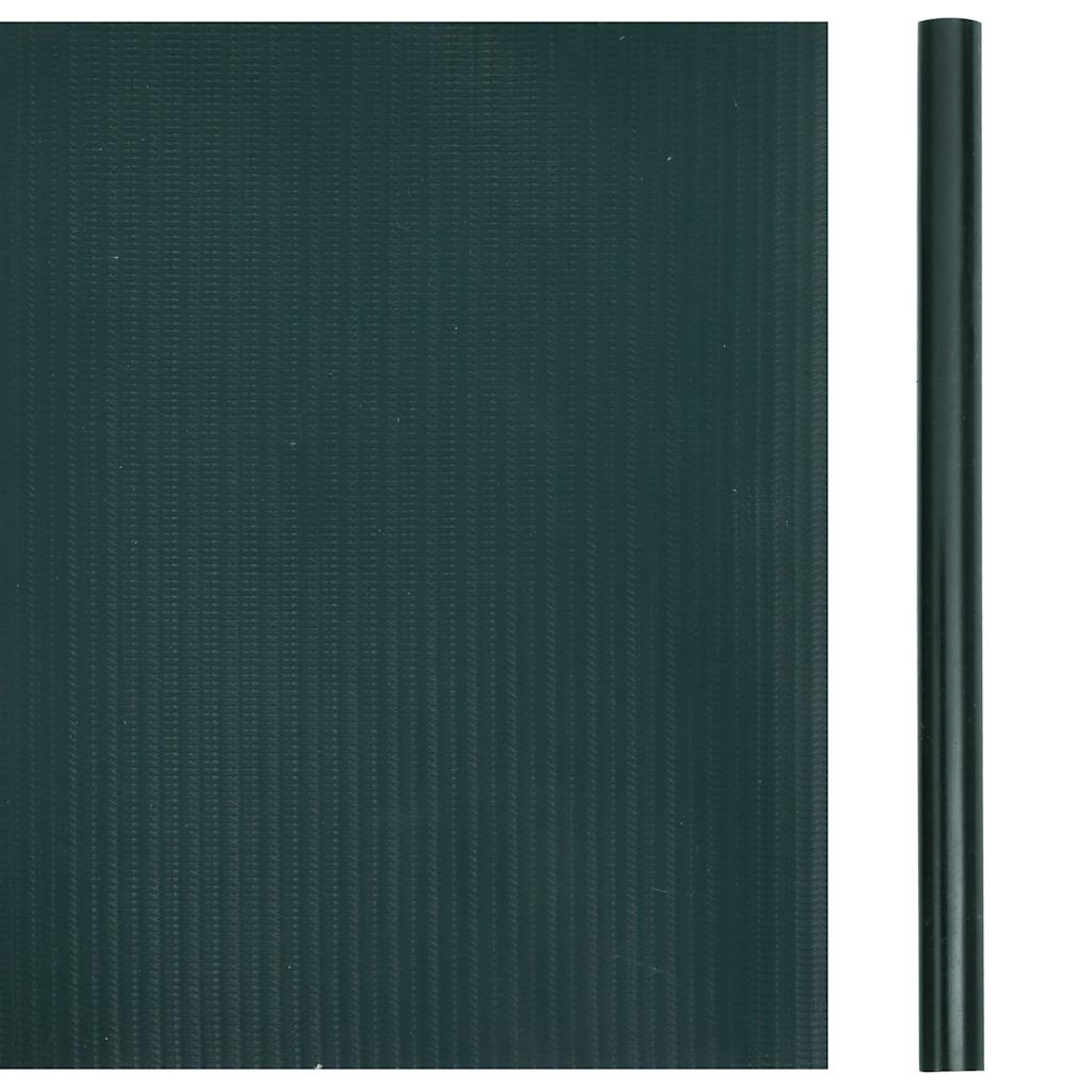 Vidaxl Garden Bildschirm 35x0.19 M PVC Matgroen